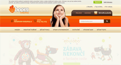 Desktop Screenshot of boom-babyshop.cz